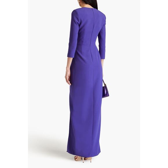 SAFIYAA Ayanna Draped Gown - Indigo size 14 - Picture 3 of 10